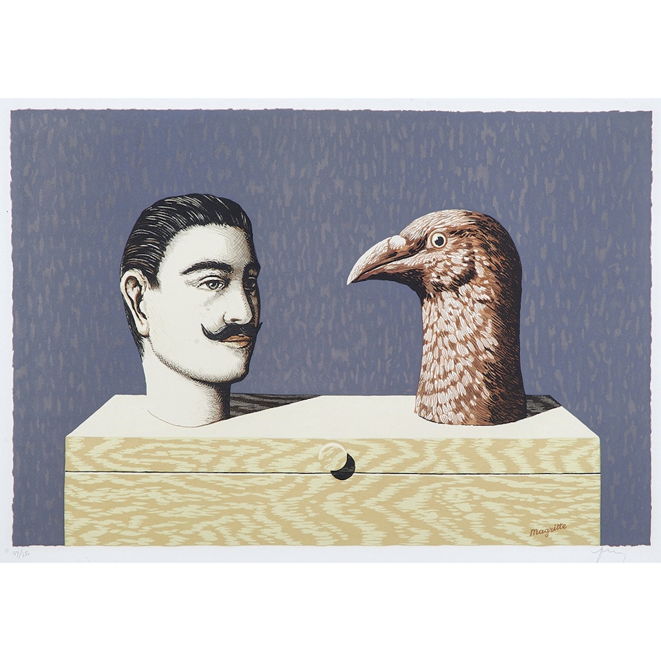 "Pierreries" from "Les Enfants Trouve de Magrite" by René Magritte