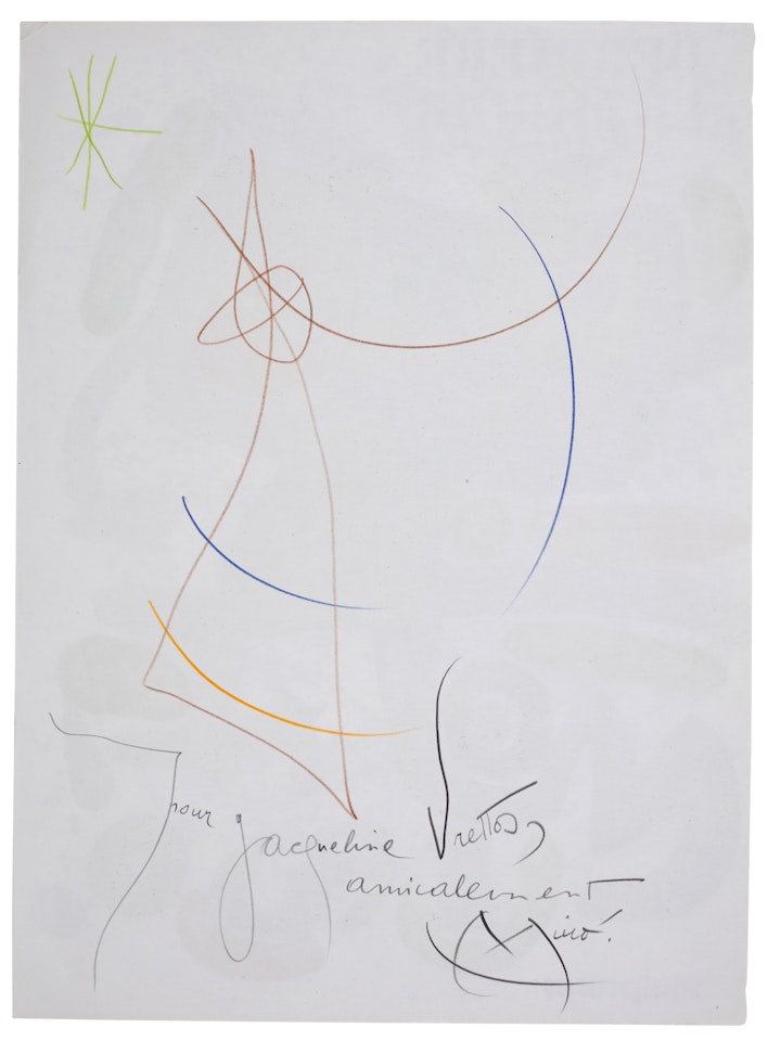 Sans titre by Joan Miró