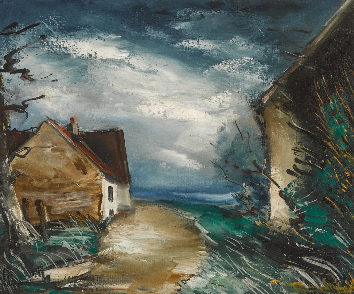 Paysage de campagne by Maurice de Vlaminck