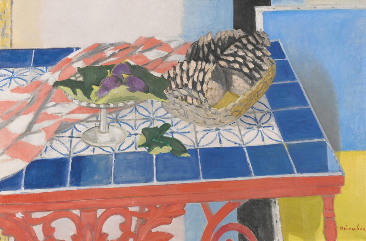 Nature morte aux pommes de pin by Maurice Brianchon