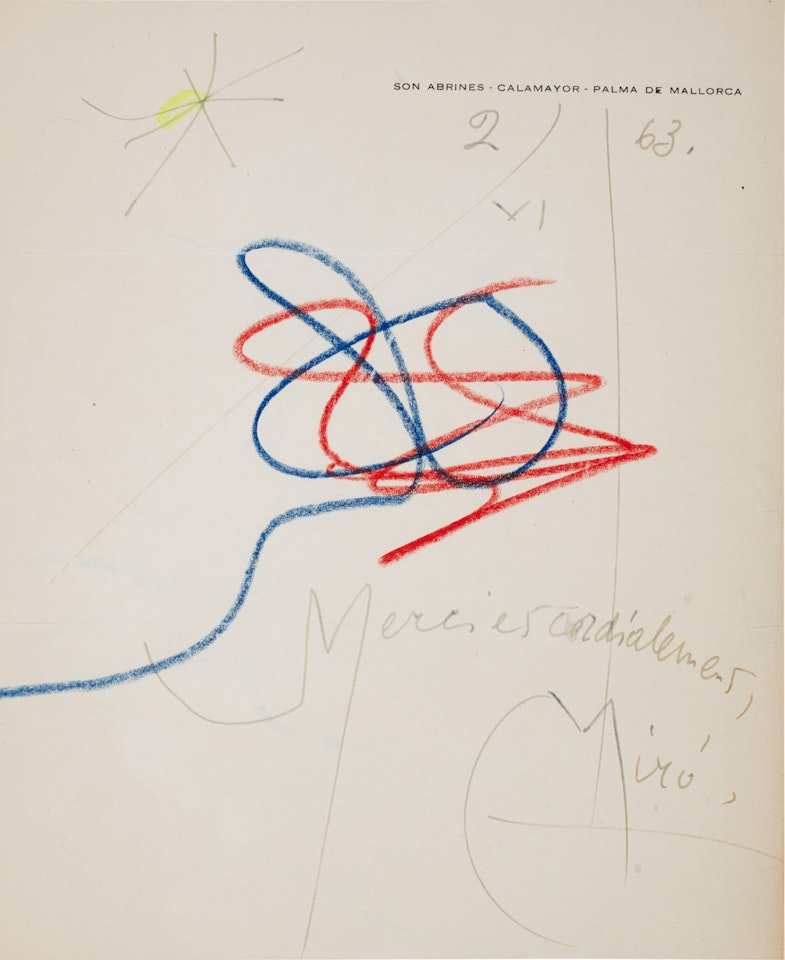 Sans titre by Joan Miró