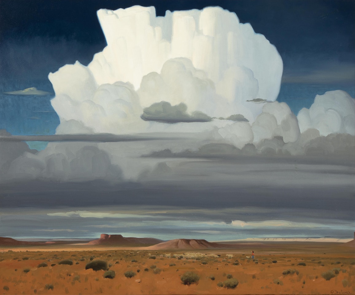 Desert Thunderhead by Gerard Curtis Delano