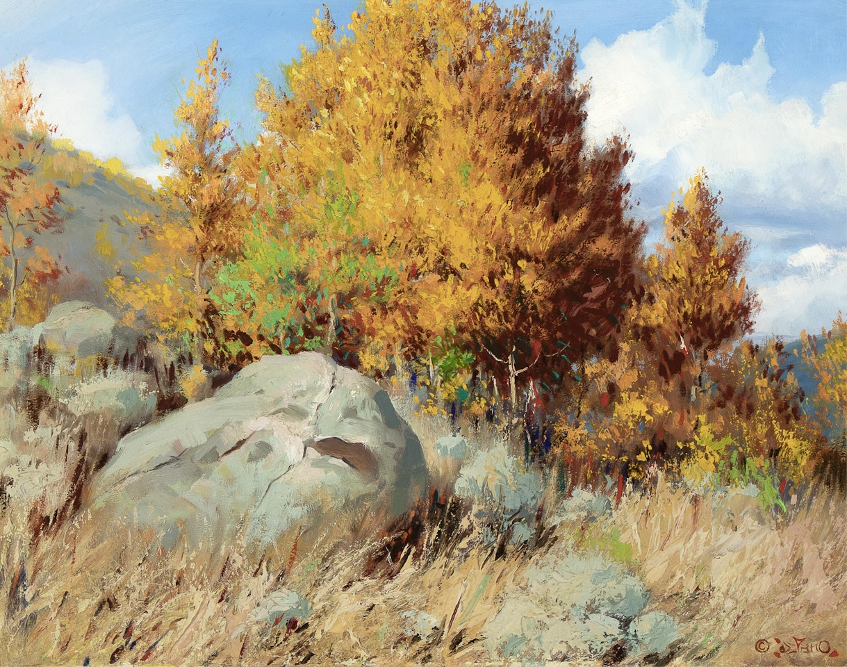 Top of the Knoll by Gerard Curtis Delano