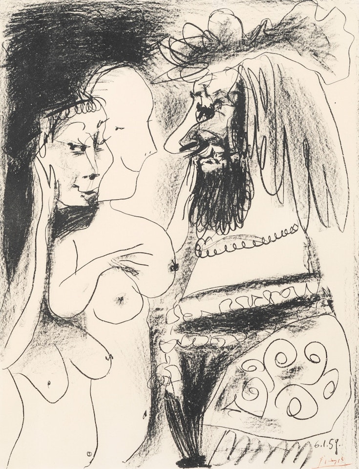 Le Vieux Roi by Pablo Picasso