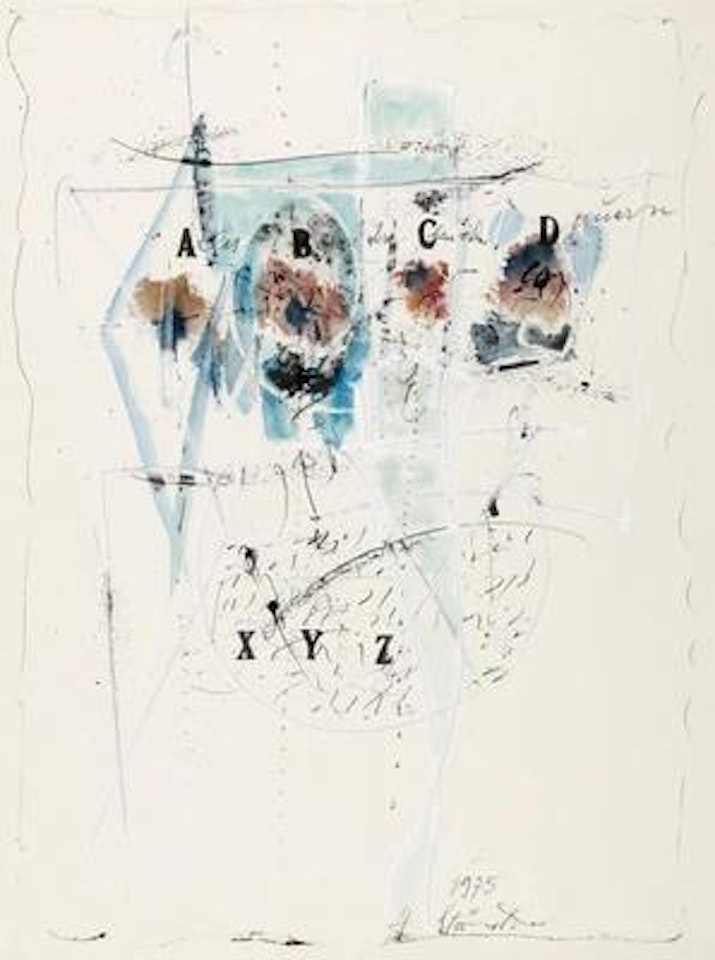 Ohne Titel (Alles Besondere Chemisch Dauern) by Hans Staudacher