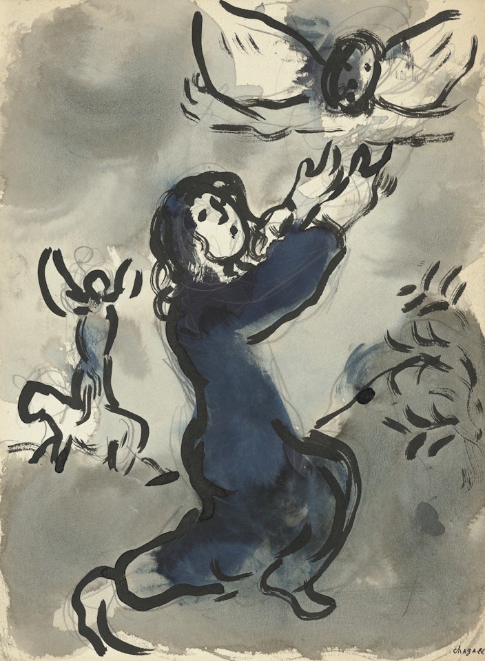 Vision d"Esaïe by Marc Chagall