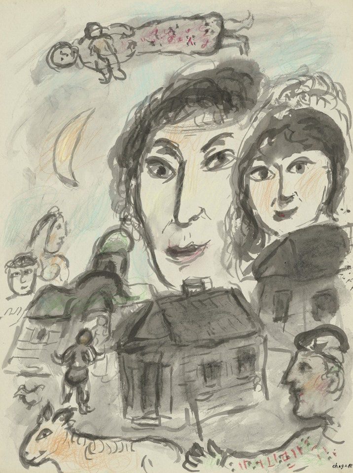 Retour à Vitebsk by Marc Chagall