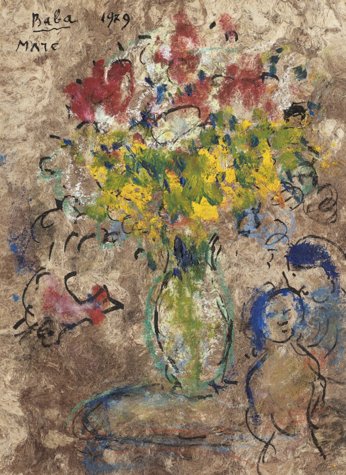 Bouquet pour Vava by Marc Chagall