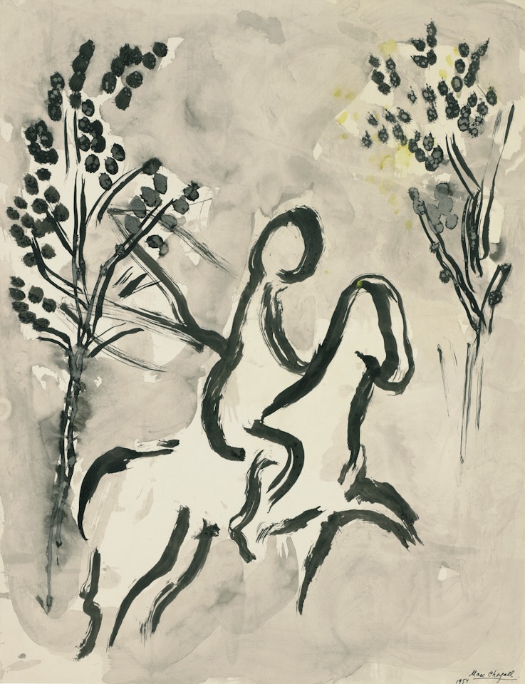 L"Écuyer by Marc Chagall