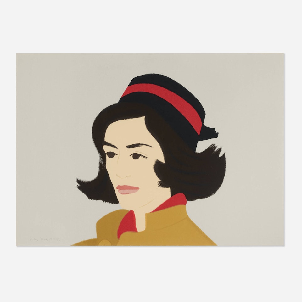 Ada in Hat (from the Alex and Ada, the 1960s to the 1980s portfolio) by Alex Katz