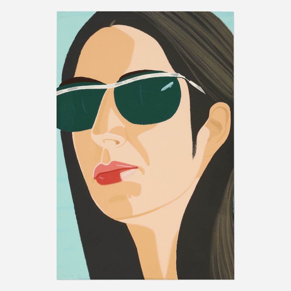 Ada with Sunglasses (from the Alex & Ada, the 1960s to the 1980s portfolio) by Alex Katz