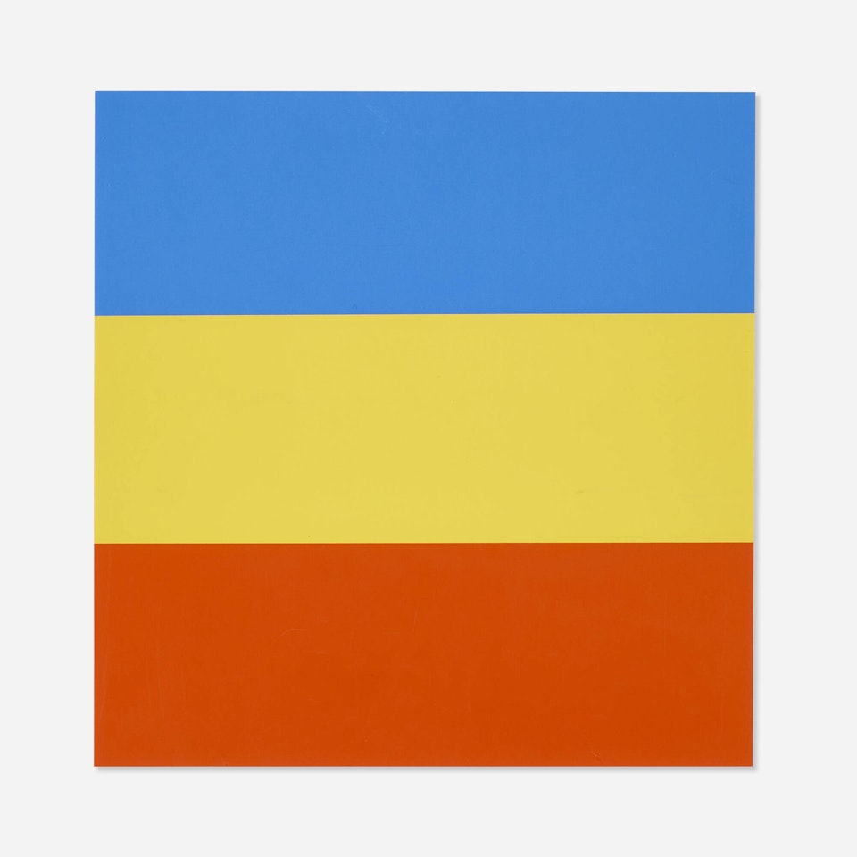 Blue, Yellow, Red by Ellsworth Kelly
