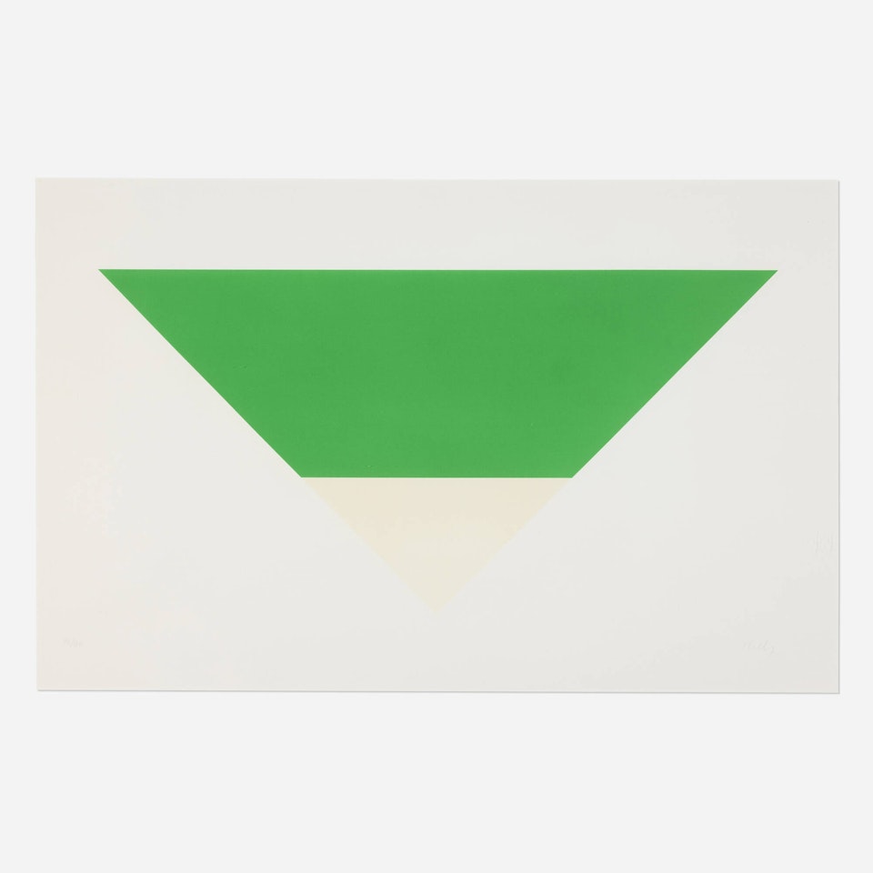 Green/White by Ellsworth Kelly