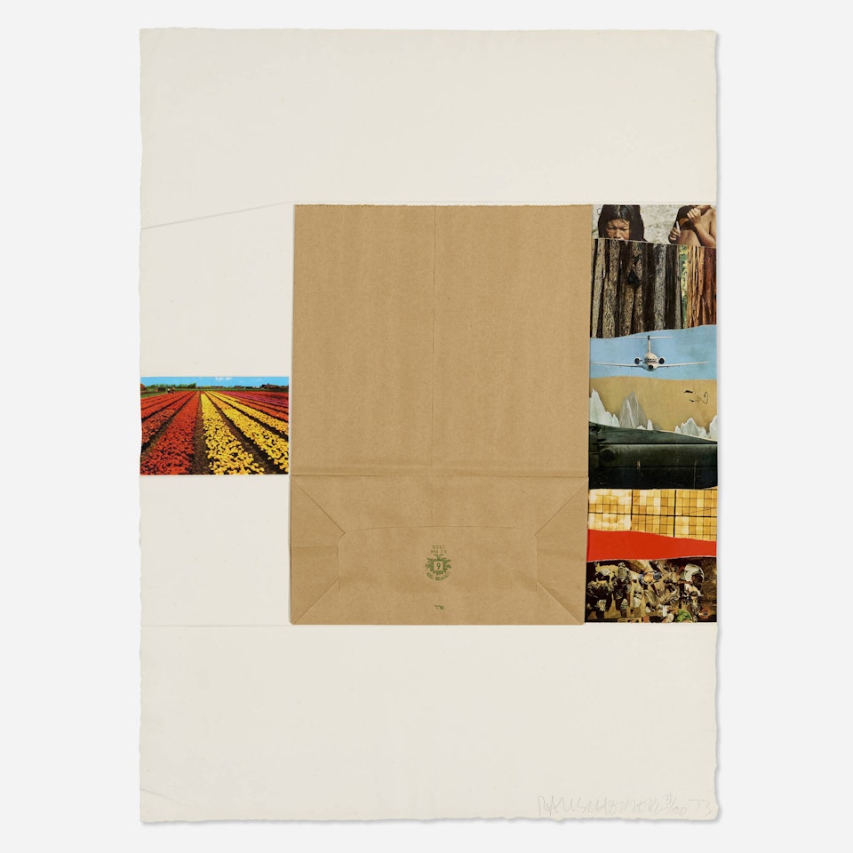 Plot, from Reality and Paradoxes by Robert Rauschenberg