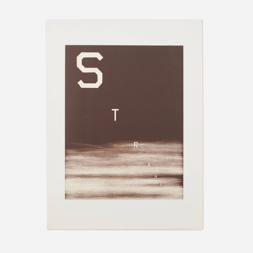 Stranger by Ed Ruscha