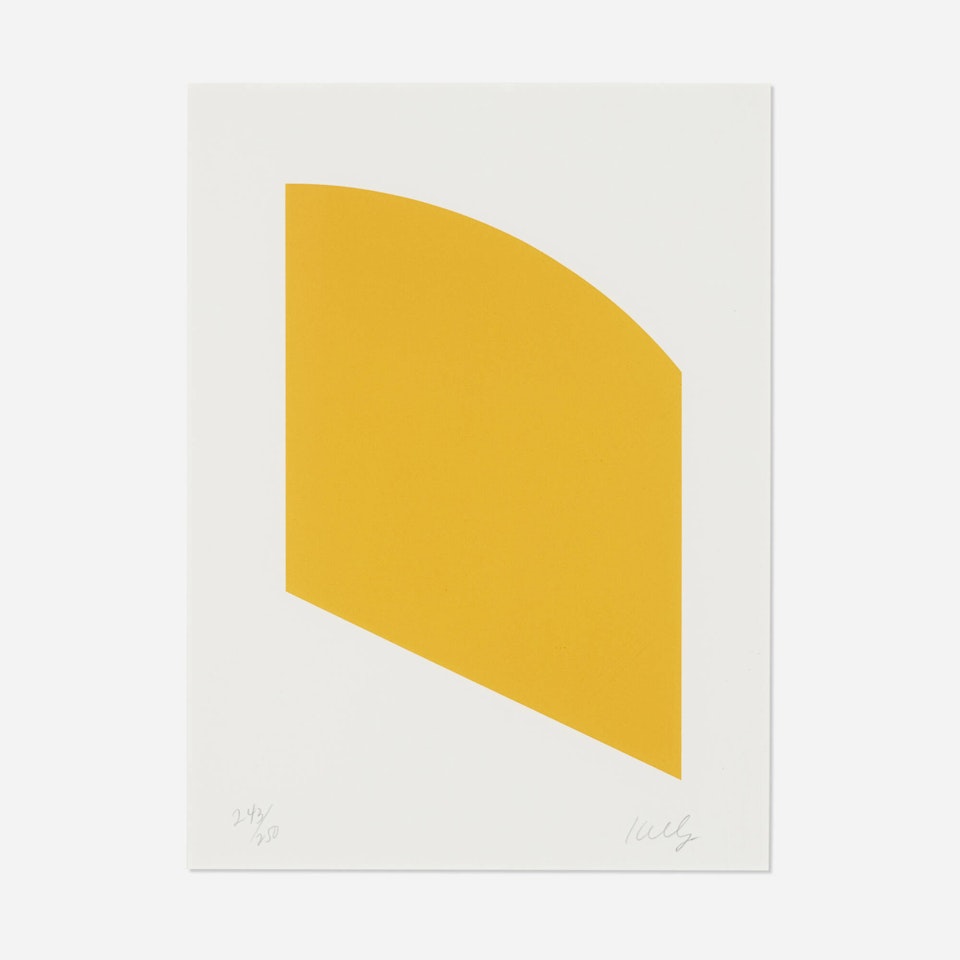 Orange by Ellsworth Kelly