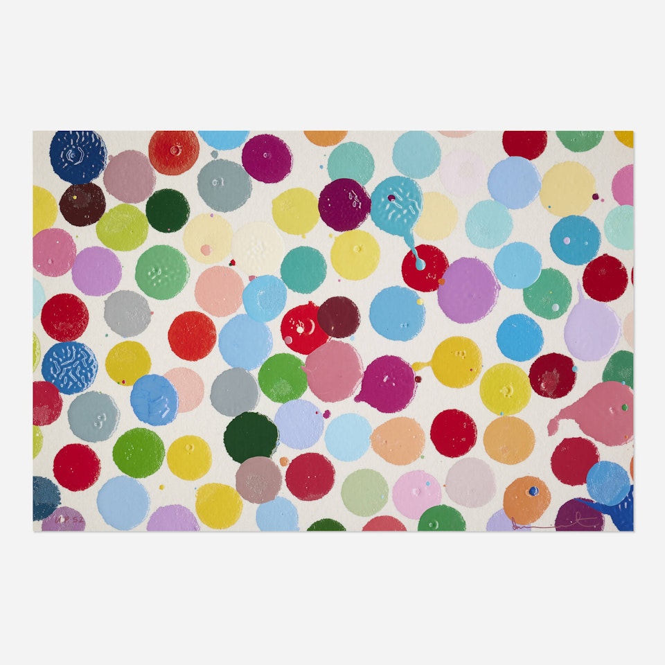 The Currency Unique Print (H11) by Damien Hirst