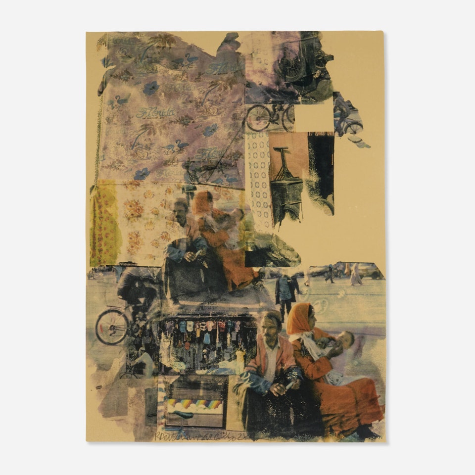 Reunion (from the Marrakitch portfolio) by Robert Rauschenberg