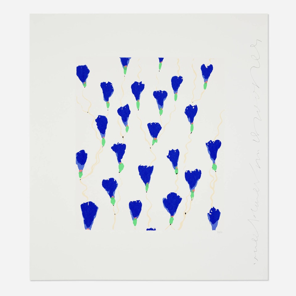 Wallflower 19 (from the Wallflowers series) by Donald Sultan