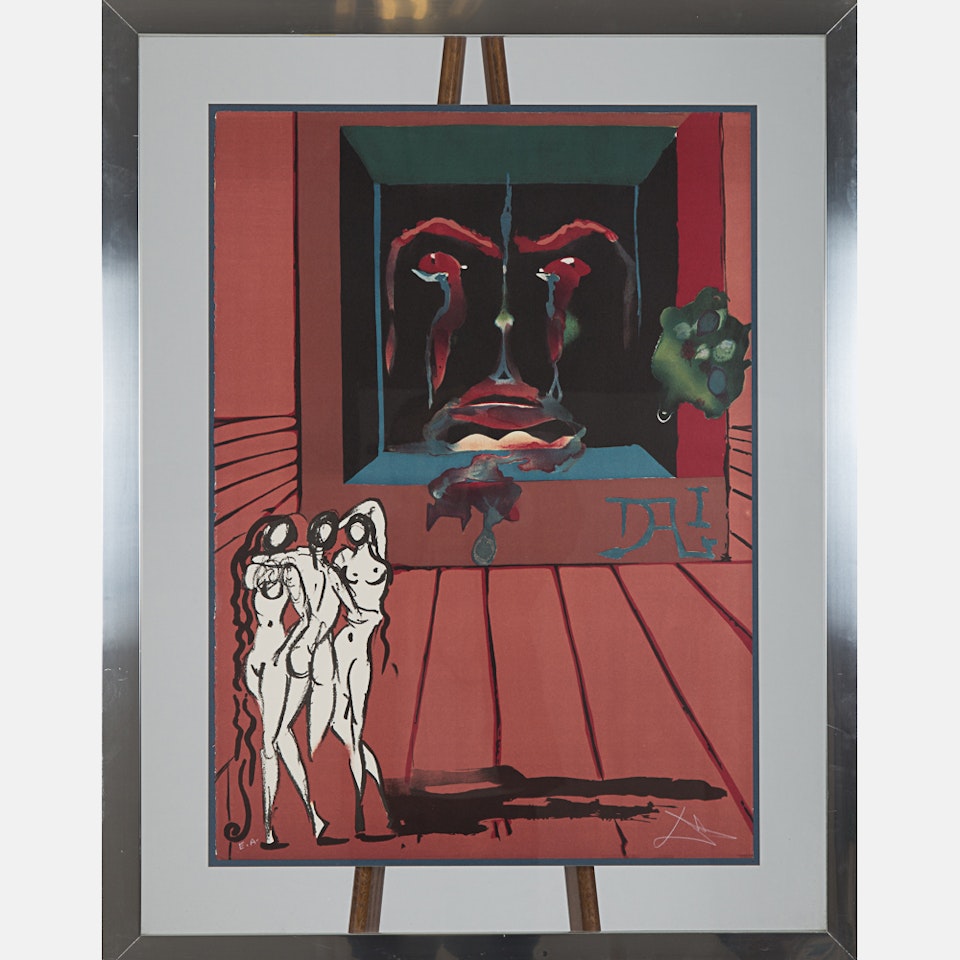 Obsession of the Heart by Salvador Dali