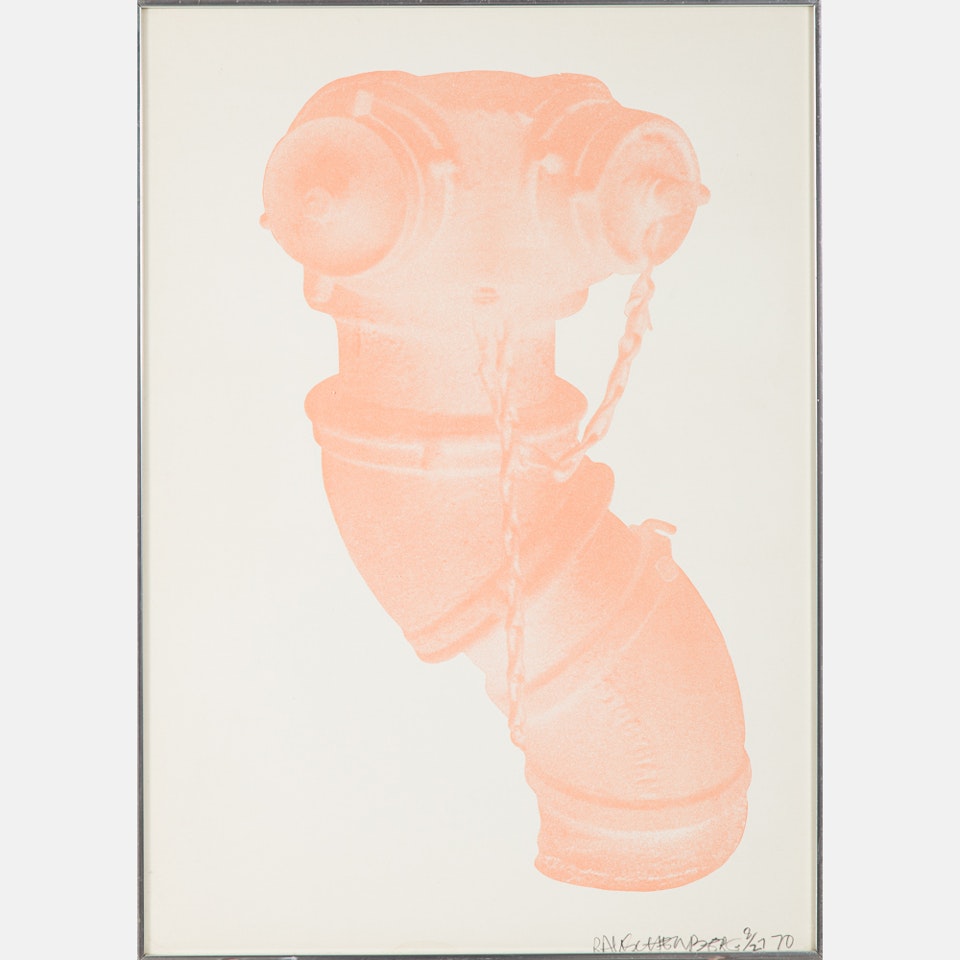 Unit (Hydrant) by Robert Rauschenberg