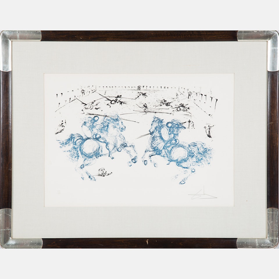 Calderon Suite- The Combat by Salvador Dali