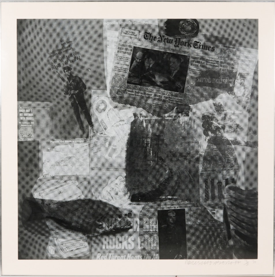 Surface Series from Currents by Robert Rauschenberg