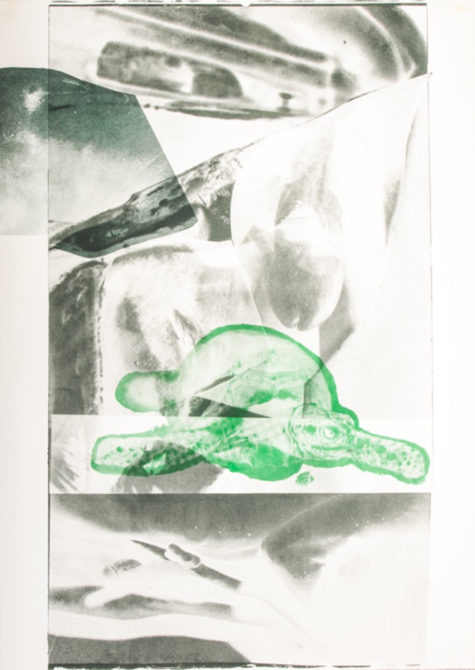 Gulf by Robert Rauschenberg