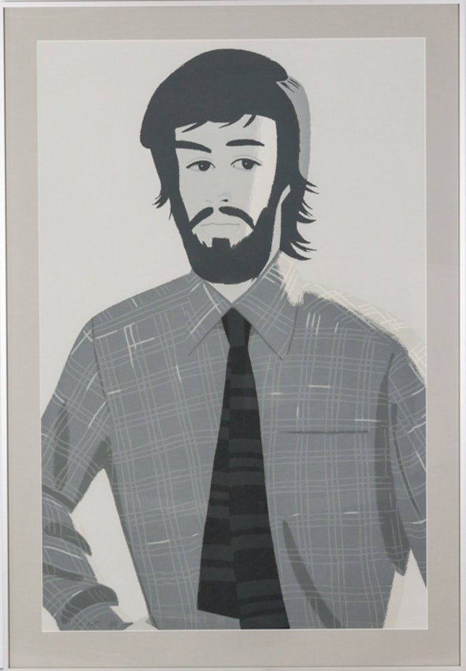 PlaidShirt I by Alex Katz