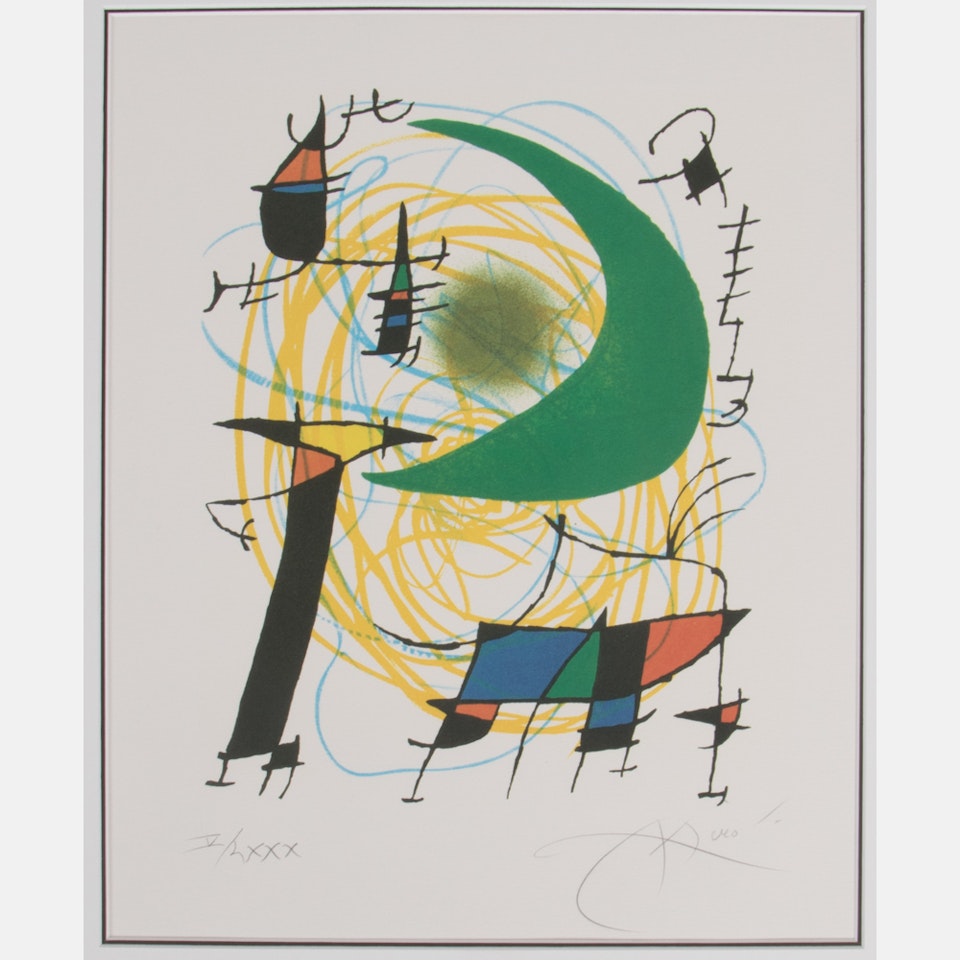 Moon by Joan Miró