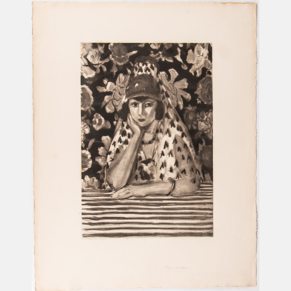 L"Espagnole a la Mantille by Henri Matisse