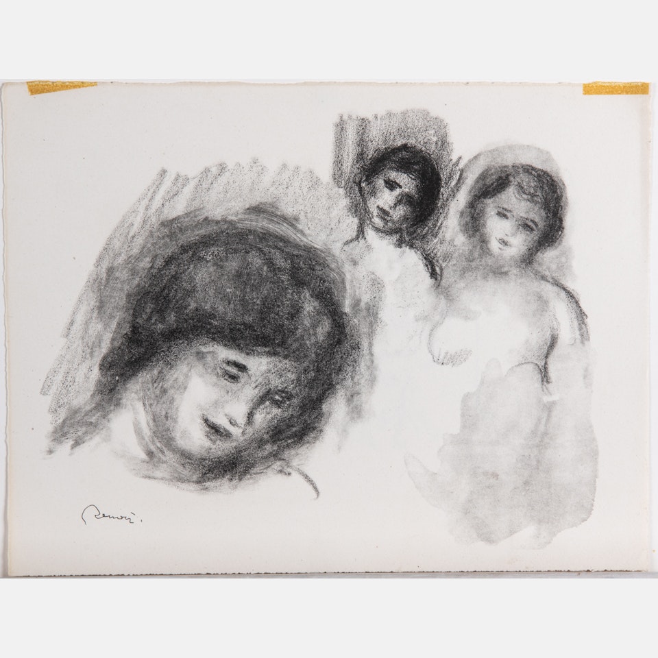 La Pierre au Trois Croquis by Pierre-Auguste Renoir