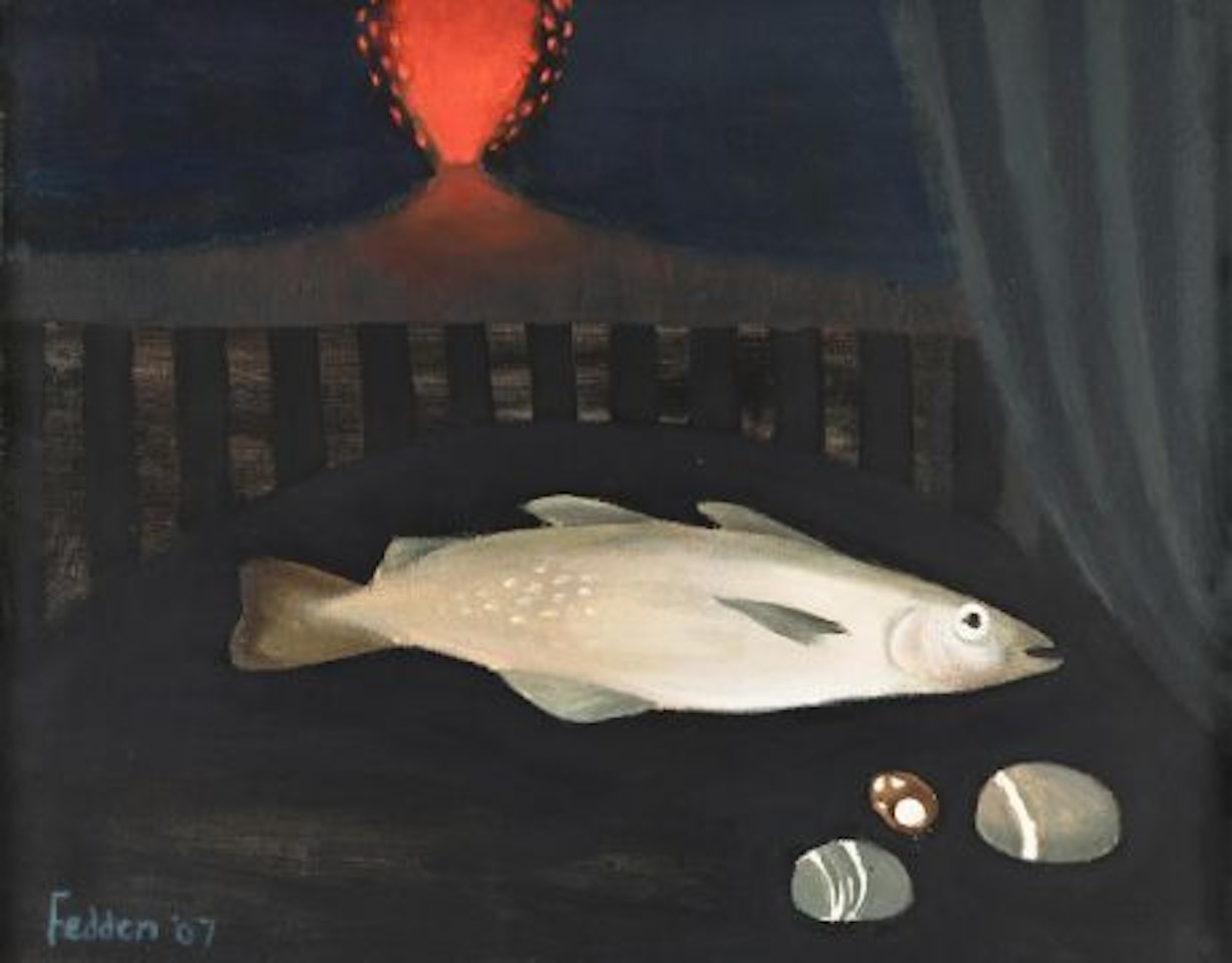 THE VOLCANO by Mary Fedden