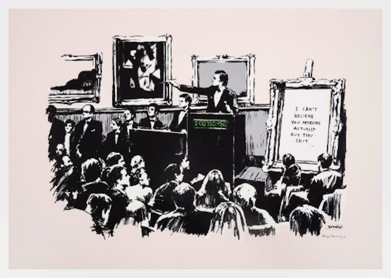 Morons by Banksy