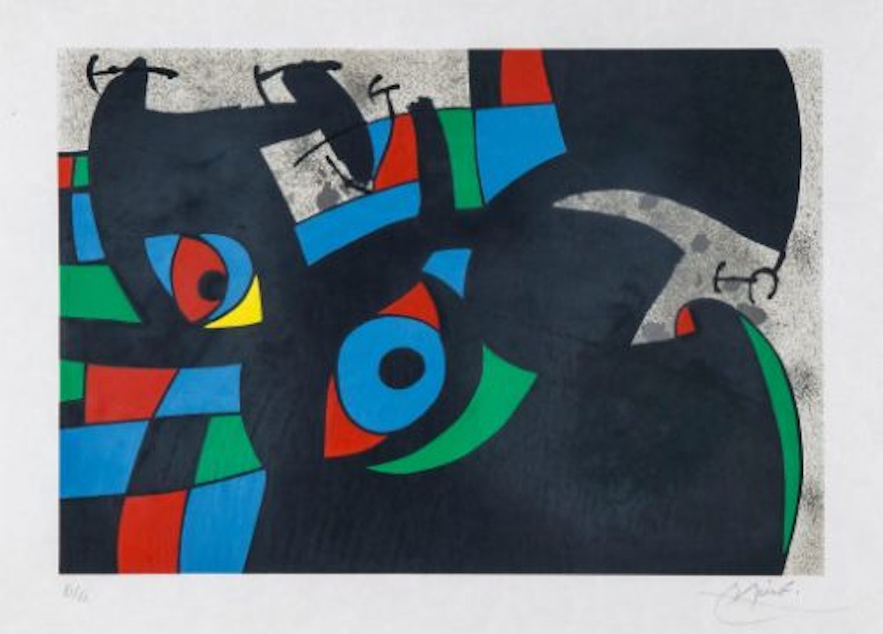 Plate VI (M.803) by Joan Miró