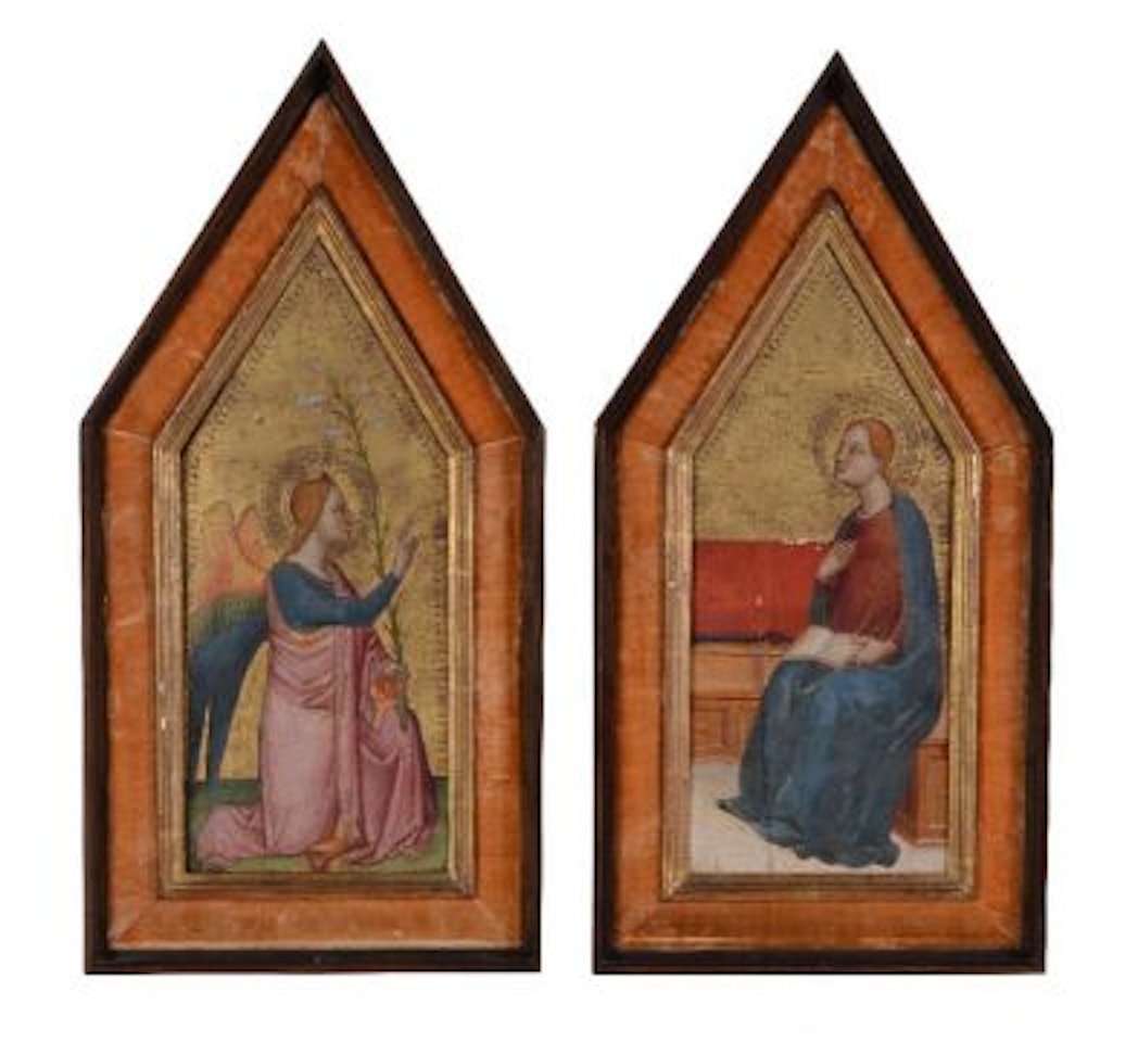 The Annunciation (diptych) by Florentine School