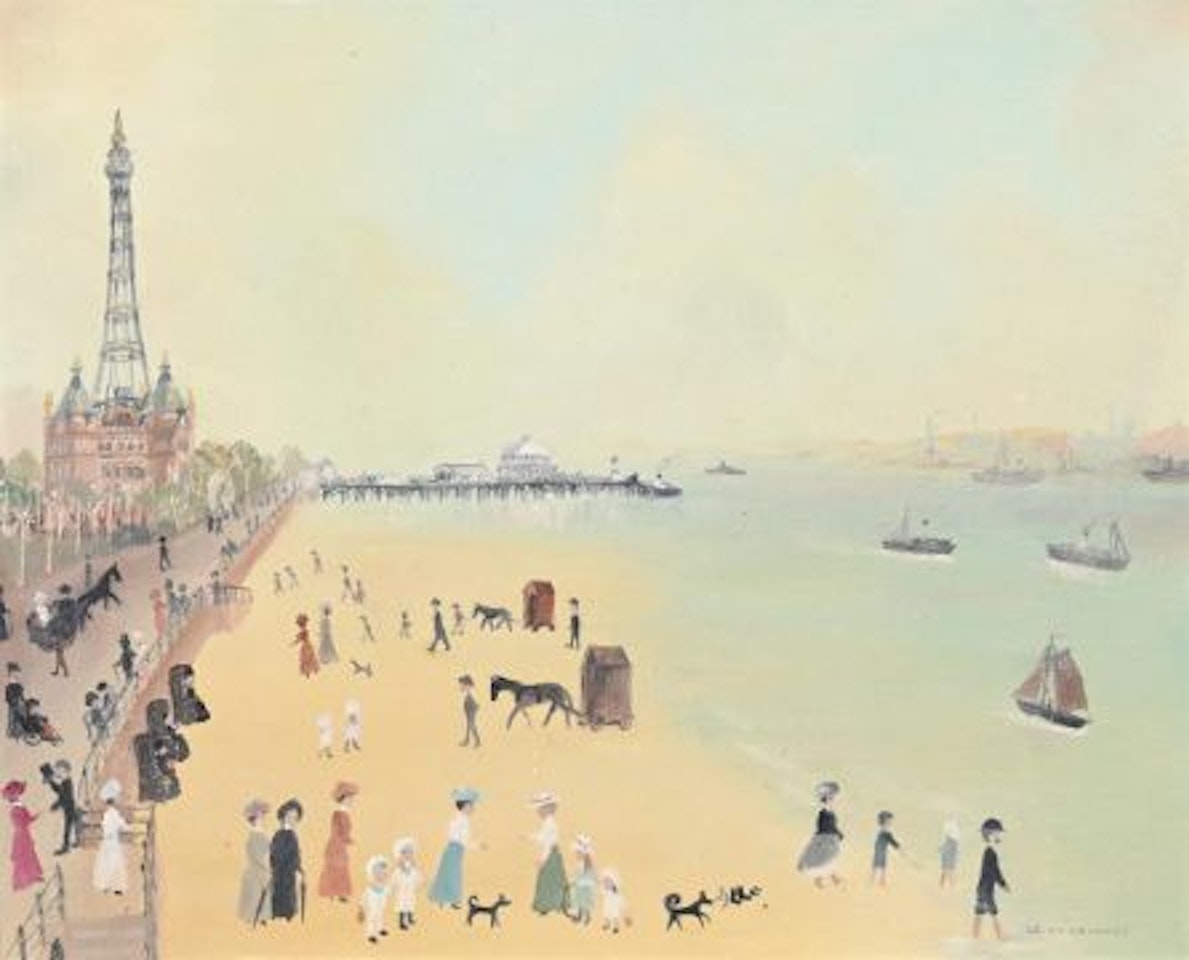 ALL DAY WE WENT TO NEW BRIGHTON by Helen Bradley