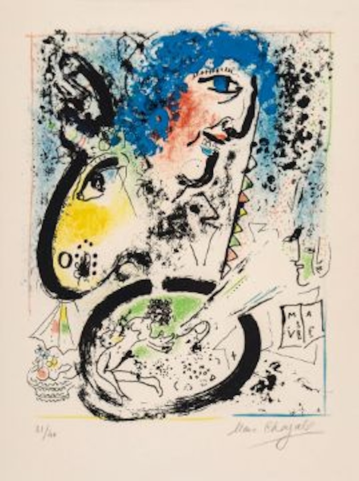 Autoportrait (M.282) by Marc Chagall