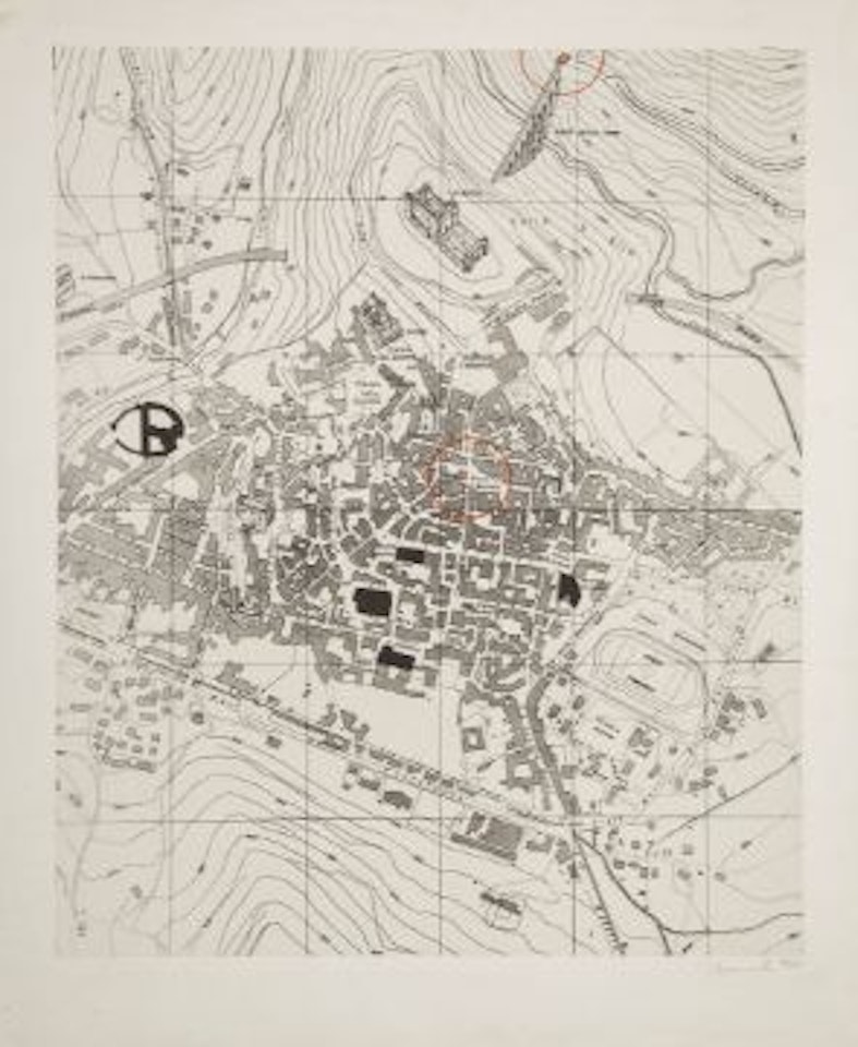 Spoleto the portfolio of five screenprints by Christo