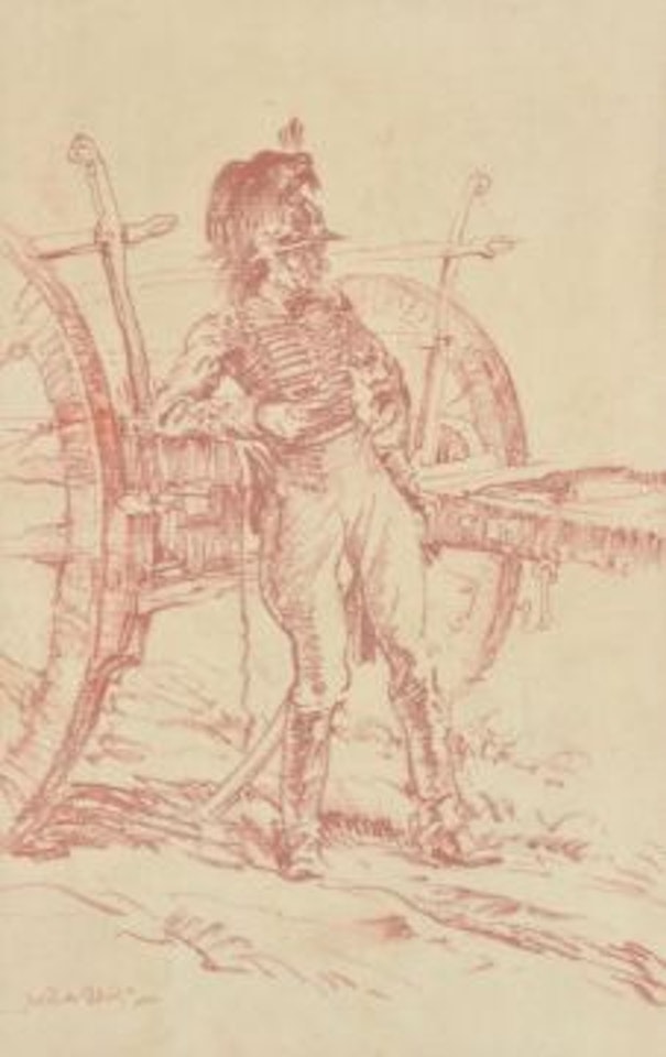 Napoleonic Artilleryman by William Russell Flint