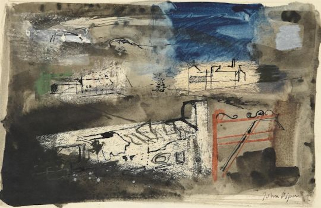 THE GATE, PEMBROKESHIREInk by John Piper