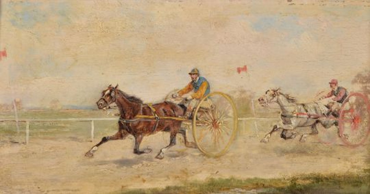 Harness racing by French School