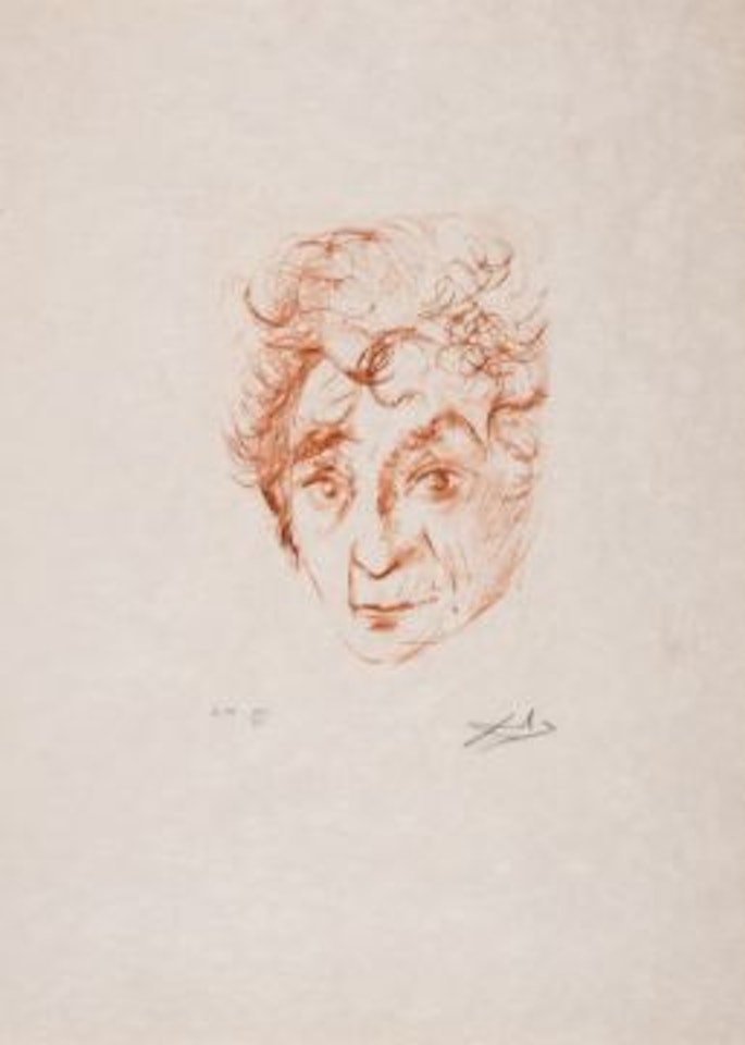 Chagall (Field 68-4J; Michler & Löpsinger 293) by Salvador Dali