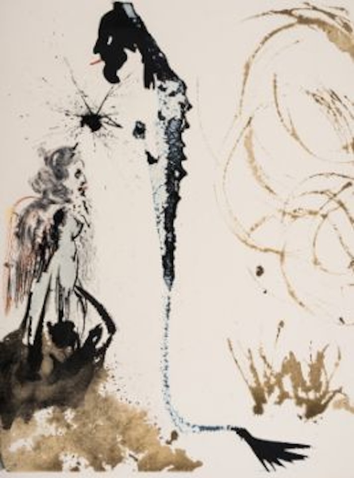 From Biblia Sacra Vol. 4 (Field 69.3; Michler & Löpsinger 1600) by Salvador Dali