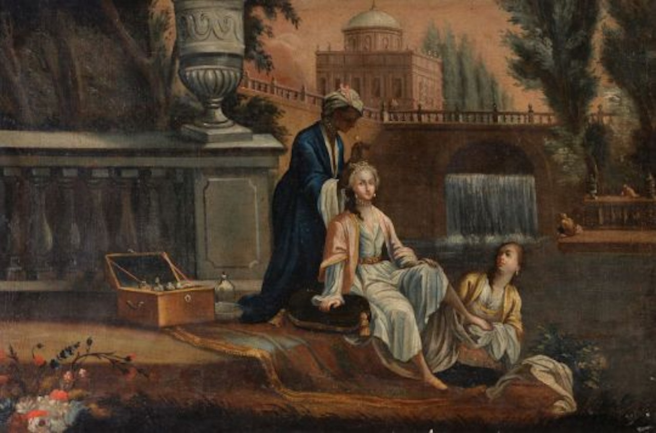 La toilette by Venetian School
