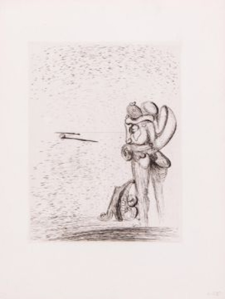 Family from, Les Chants de Maldoror (f.34-2) by Salvador Dali