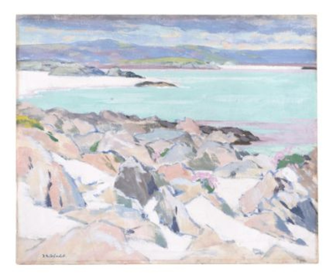 Iona, East Bay by Francis Campbell Boileau Cadell