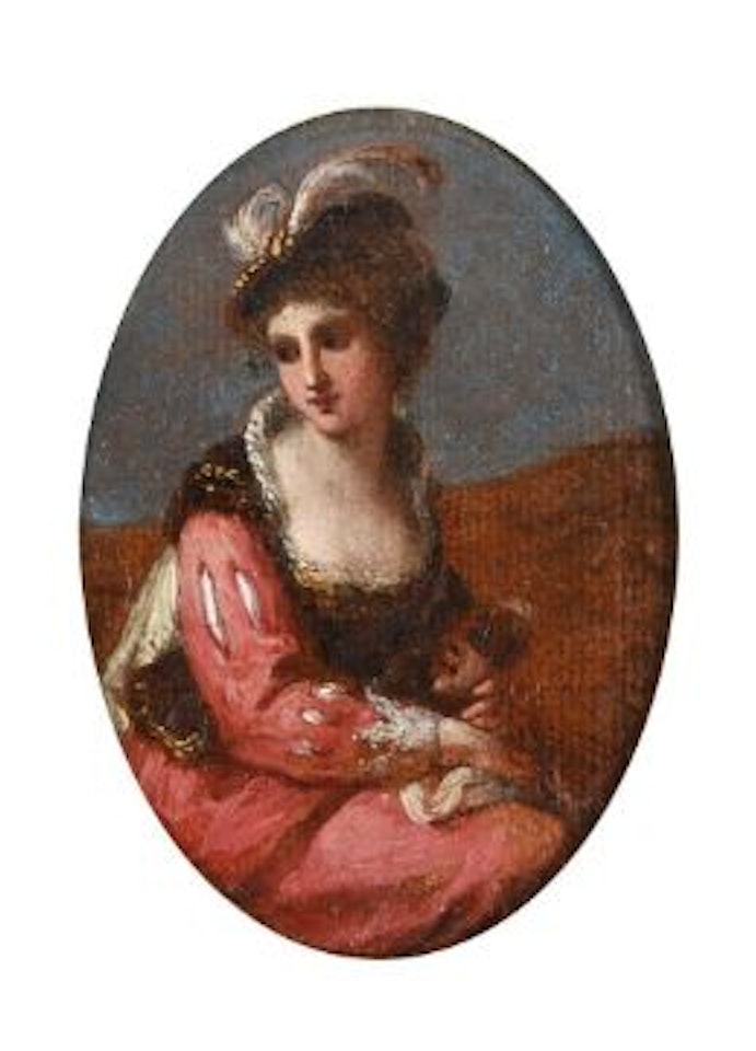 ZORAIDA; THE BEAUTIFUL MOOR by Angelica Kauffmann
