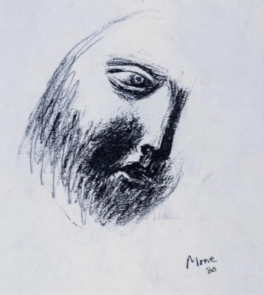 Head Study I (After Andrea Pisano) by Henry Moore
