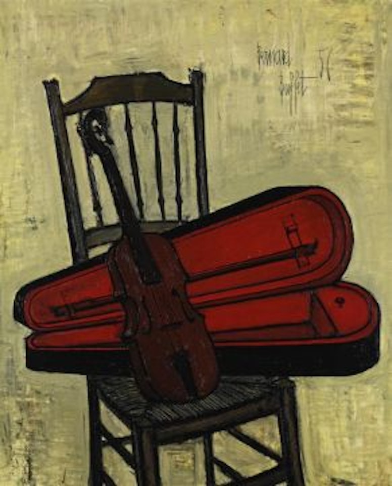 NATURE MORTE AU VIOLON by Bernard Buffet